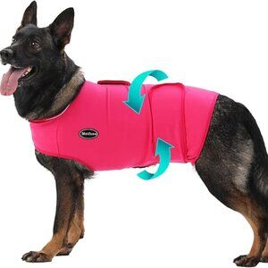 New open package Dog Anxiety Vest, Skin-Friendly Thunder Jacket for Dogs, Large